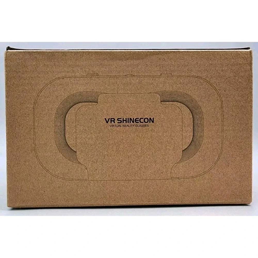VR Shinecon Virtual Reality Glasses Unisex OS White Excellent 3D Smartphone VR
